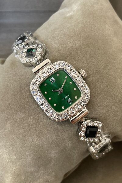 Leerybee Kadın Taşlı Vintage ATG-19 Kol Saati