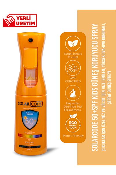 SOLAR CODE Solarcode 50+Spf Kids Spray 200 Ml.