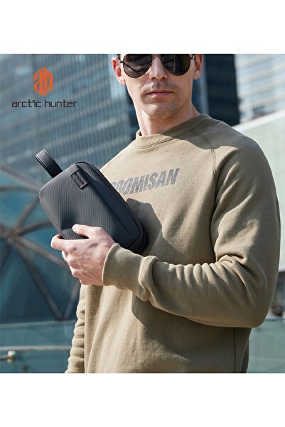 Arctic Hunter El Çantası Çok Amaçlı Suya Dayanıklı, Iç Organizerli Ultra Hafi...