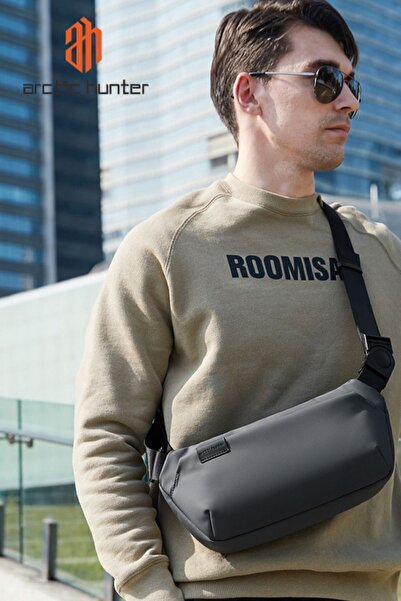 Arctic Hunter Y00569 موديل حقيبة الخصر السوداء