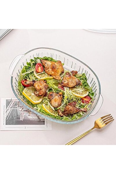 Chefline Borosilicate Glass Casserol With Lid, 1.6l Heat-resistant, Durable & Safe Food Storage