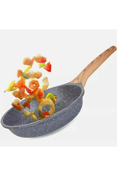 Chefline Granite Frypan Fj12-26f 26cm Non-stick, Durable & Healthy Cooking With Even Heat