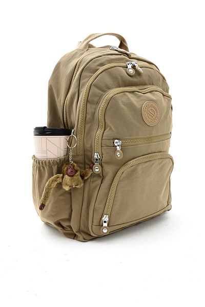Sanmorris Τσάντα Laptop Unisex Crinkle μεσαίου μεγέθους - Αδιάβροχη, Πολλαπλών Διαμερισμάτων, Πολύχρωμη