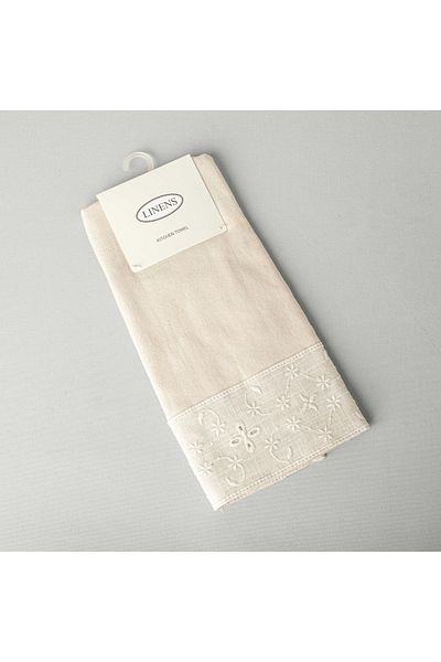 Linens 40X60 cm Ecru Drying Cloth Sophie