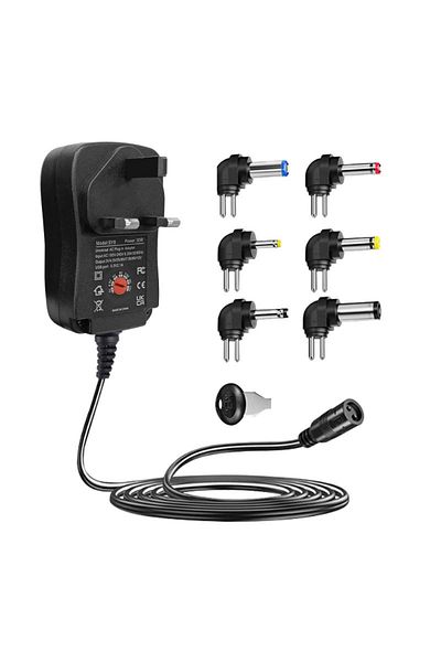 Generic 30w Adjustable Power Adapter 12v2a Adjustable Power Charger With 6 Adapters