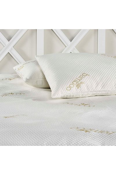 Linens Luxury Bamboo Liquid Proof Standard Pillow Mat