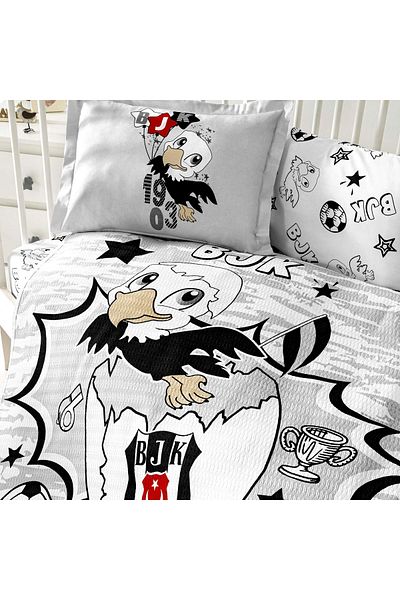 Taç Beşiktaş Kartal Baby Pique Set