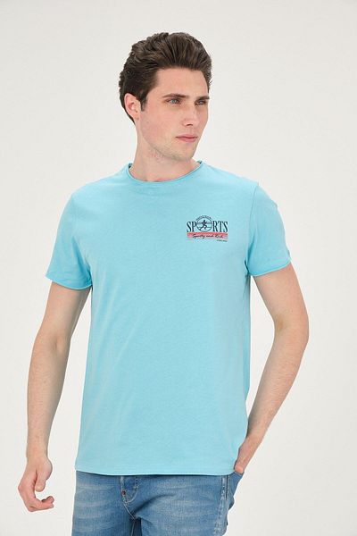 Rich Ανδρικό μπλουζάκι Washed Basic T-shirt 100% βαμβάκι