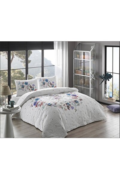 Taç Sander Ranforce Tek Kişilik Complete Set Mavi