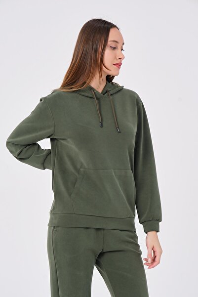 Rich Women's Soft Fabric Tracksuit Set Sweatpants and Sweatshirt