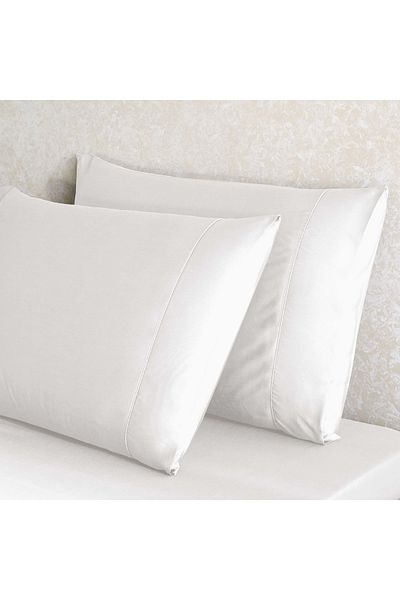 Linens X Tencel™ Lyocell 2-Piece Standard Pillowcase Set White