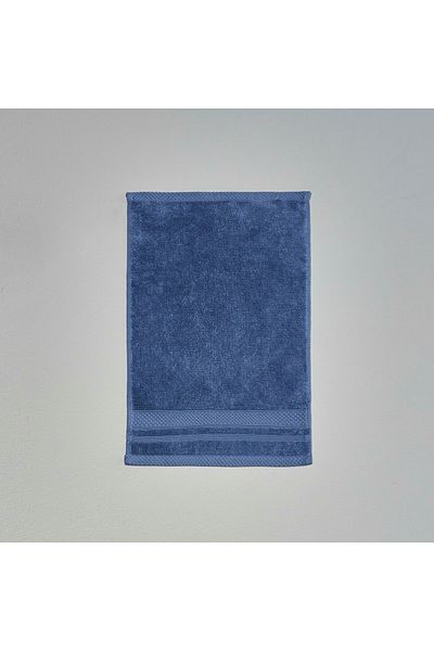 Linens Dark Blue Soft Cotton Hand Towel 30X45 cm
