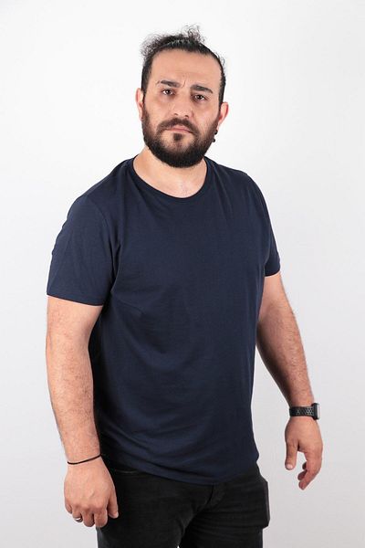 Rich Large Size Basic T-shirt 100% Cotton T-shirt