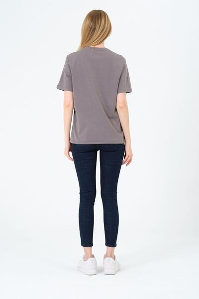 Rich Γυναικείο μπλουζάκι με κοντό μανίκι με λαιμόκοψη - Interlock Fabric