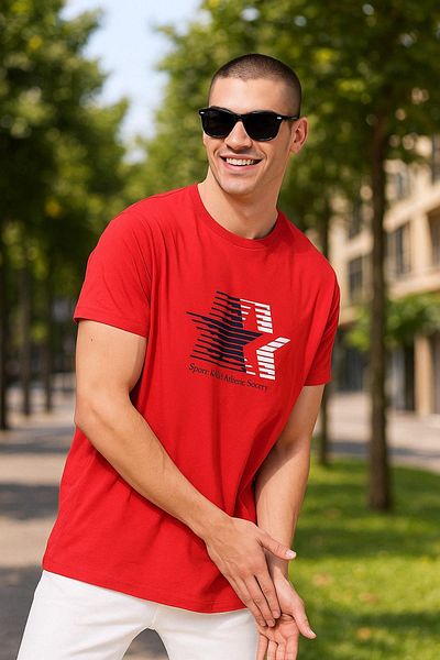 Rich Men's Basic T-shirt 100% Cotton T-Shirt
