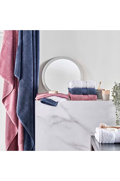 Linens Premium Cotton 85X150 cm Bath Towel Navy Blue