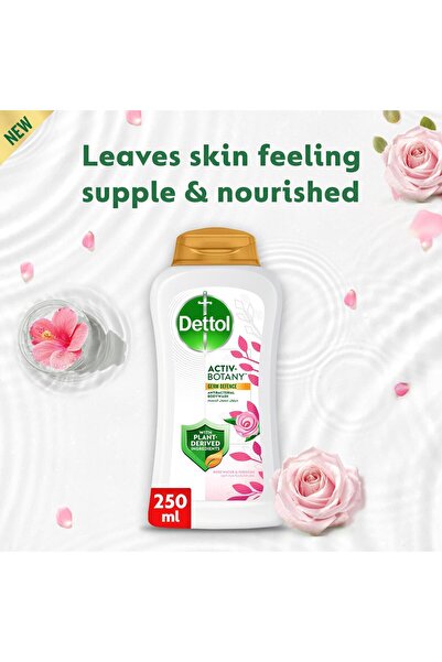 Dettol Activ-Botany Anti-Bacterial Body Wash Rosewater & Hibiscus Scent Value Pack