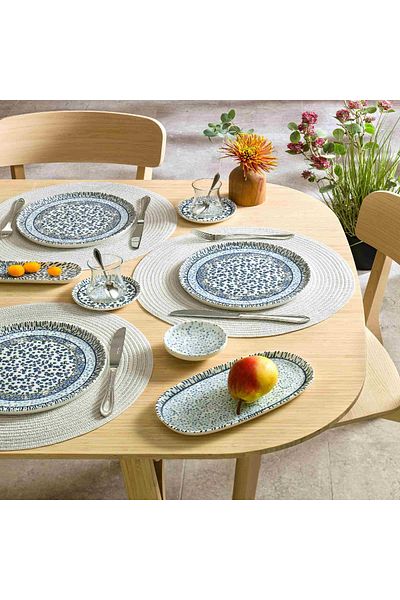 Pierre Cardin Misty Porcelain 28 Piece Breakfast Set