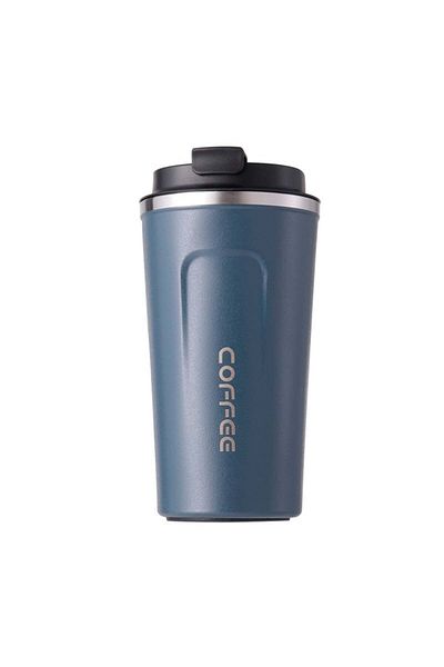 divendi-ro Cană termos pentru cafea, Capacitate 510 ml, Cafea sau alte băuturi, Oțel inoxidabil, Gri