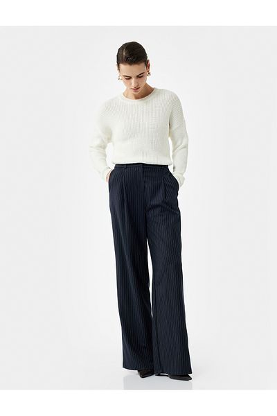 Koton Long Sleeve Crew Neck Knitwear Basic Sweater