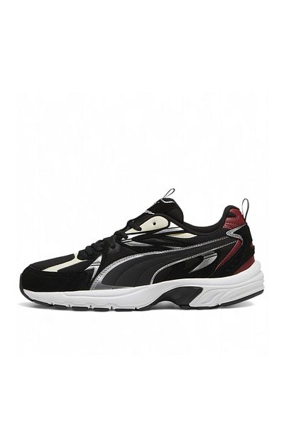 Puma Milenio Tech Unisex Black Suede Sports Shoes