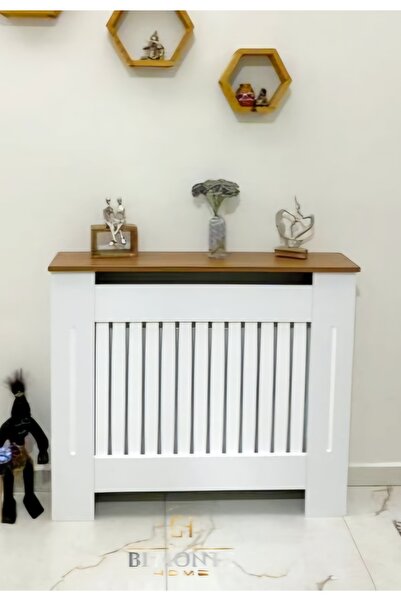 Home Bemonte Home Pristine Petek Kaplama, [140 cm] Petek Kapama, Kalorifer Kaplaması, Petek Önü Dresuar,