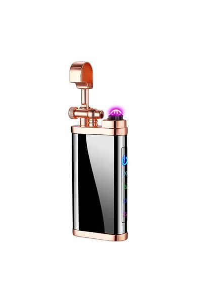 halber Electric Lighter, , Steampunk, Black