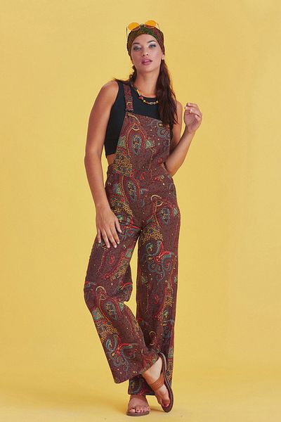 Los banditos Wide Leg Salopet Women's Jumpsuit