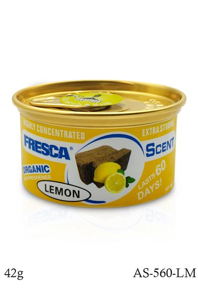 Generic Organic Can Air Freshener 42g Lemon Natural Scent, Long-lasting Freshness As-560-lm