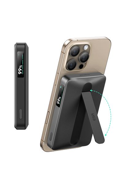 ESR |utility/powerbank/qi2 Magslim Kickstand/10000mah | Black