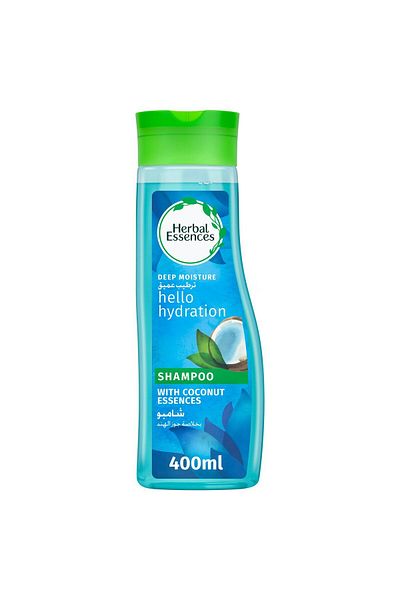 Herbal Essences Hello Hydration Moisturizing Shampoo With Coconut Essences Deep Nourishment & Soft, Silky Hair