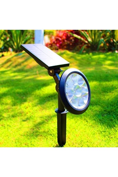 Cata Amber Renk Solar (GÜNEŞ ENERJİLİ) Bahçe Aydınlatma 18w Amber Işık