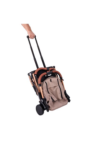 BUF BOOF Lightweight sports stroller S-16 BUF BOOF 0-36 months 180 degree tilt movable as a trolley OxfordKhaki