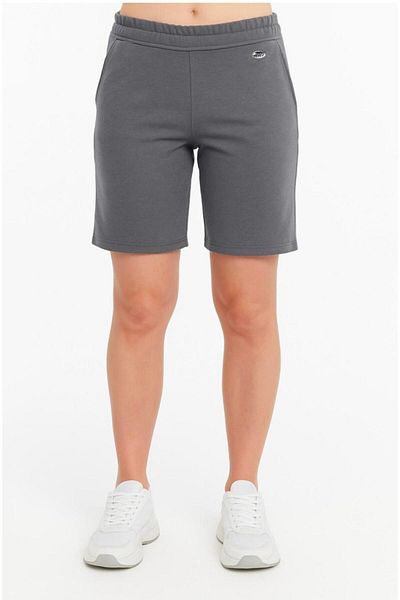 AXXEL Women's Gray Plus Size Shorts-S224