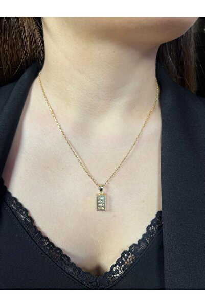 kuyumcu nurettin 2.20 gr (GRAM) Has Uçlu Forse Kolye Zincir 45 Cm 14 Ayar Altın