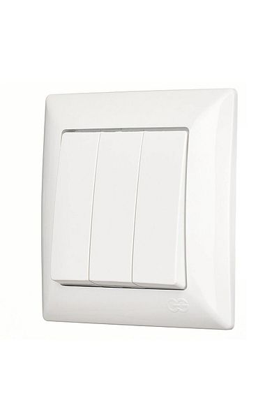 Günsan Elektrik Günsan Visage White Triple Key
