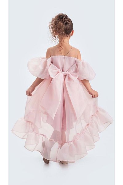 Mnk Baby&Kids Rochie de seara pentru fete Arisvi M00738 POWDER