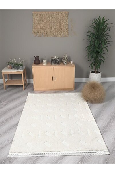 Myevilla Modern Dekoratif Lara Dokuma Salon Oturma Odası Balkon Mutfak Halısı...