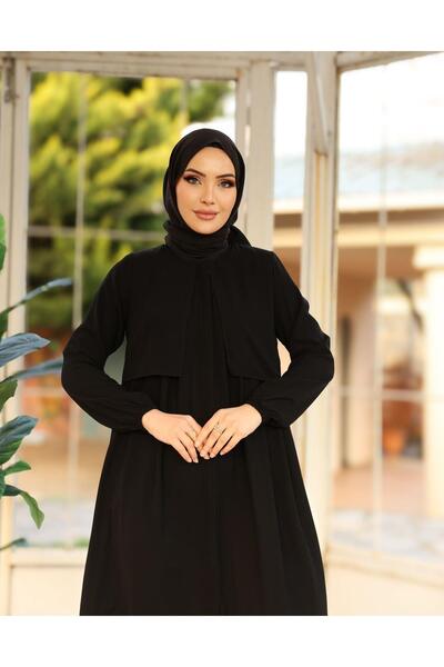 MODA Hac Ve Umrelik Cepkenli Medine Ipeği Ferace