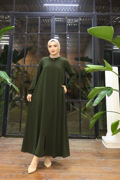 MODA Mevlana Handle Ribbed Medina Silk Summer Ferace