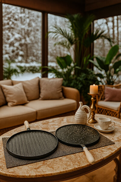 Veliday Döküm Çift Taraflı Gözleme / Izgara Tavası