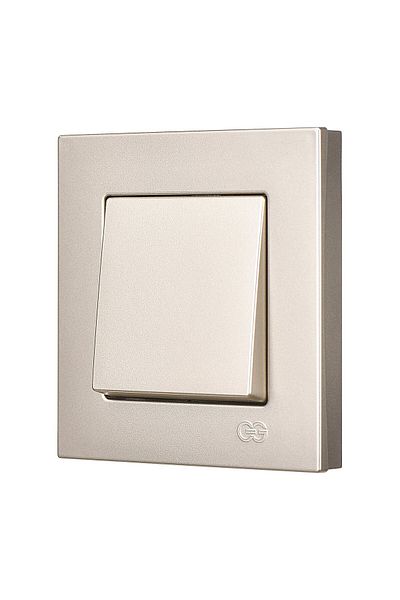 Günsan Elektrik Günsan Eqona Metallic Beige Key