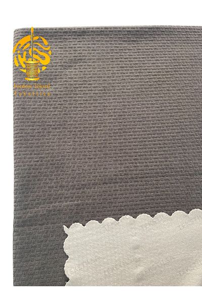 Tekstilsa Fleece Seat Cover New Fashion Dark Gray Color 1Pc 210*170 cm Anti-Slip and Wrinkle-Free Design