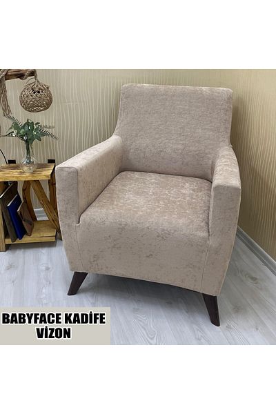 KILIFSAN Βελούδινο ύφασμα Babyface Μονό Κάθισμα και Κάλυμμα Πολυθρόνας