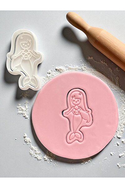 Mermaid Cookie Mold And Sugar Pulp Mold