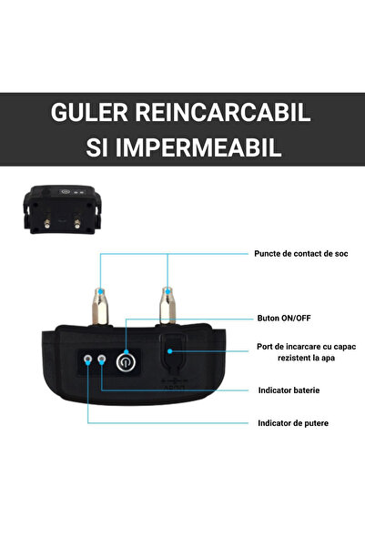 OEM Kalepo Gard Invizibil Profesional Pentru Câini,rază De Acțiune Până La 5000cm,zgardă Receptor Inclus