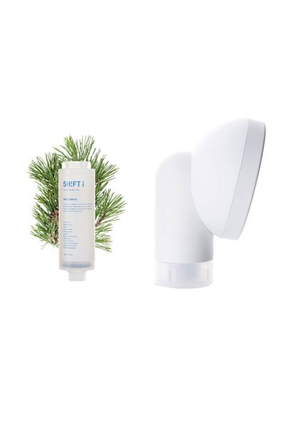SHIFT Shower head with filter shift forest scent healthy for family with vitamins and moisturizing powder for hair and skin