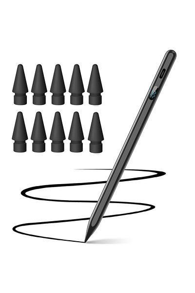 WowStep Stylus iPad Pen, Apple Tablets 2018-2024, 10 Heads, Palm Rejection, Magnetic Attachment