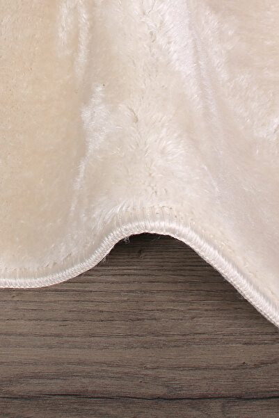 Bestekar Σετ πατάκια μπάνιου 2 τεμαχίων LunaSoft Cream μοντέρνας σχεδίασης, αντιολισθητική βάση, μαλακή, που πλένεται στο πλυντήριο