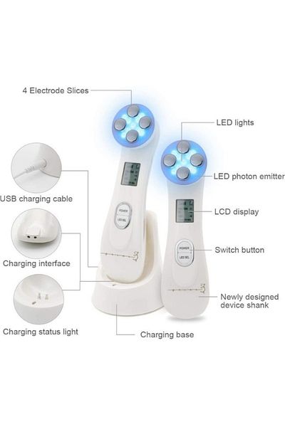 Prime by Javaudan 5 in 1 Face Lift Device Skin Tightening RF Machine For Wrinkle Removal